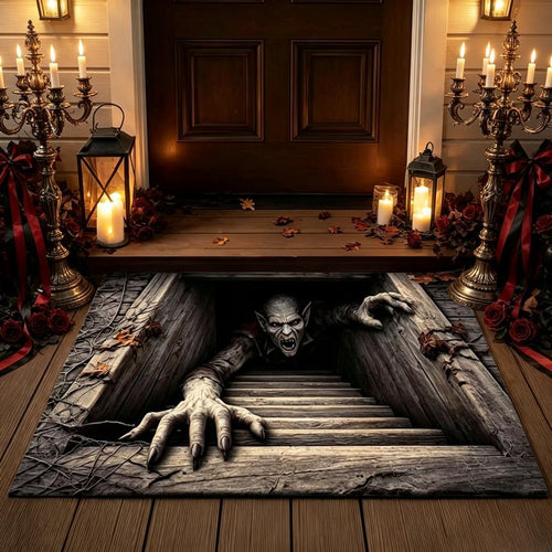 3D Halloween Horror Doormat